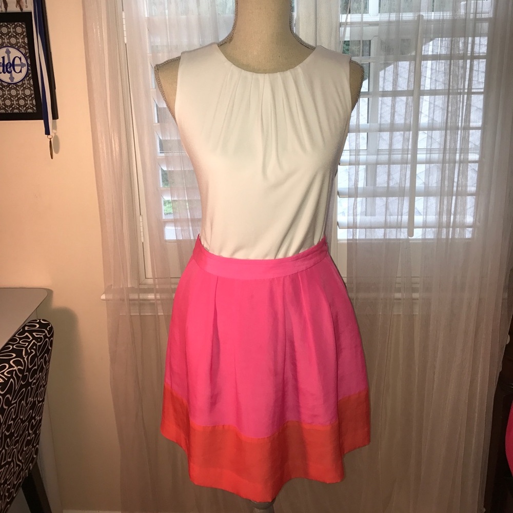 J. Crew Colorblock Skirt